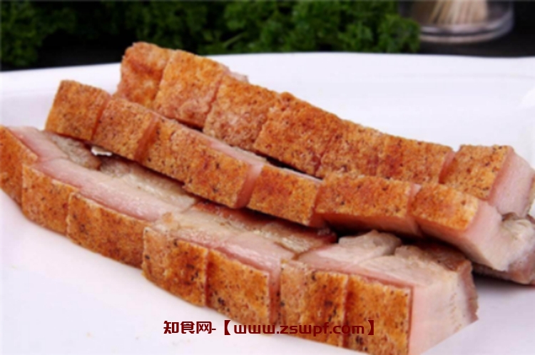 pf222、脆皮烤肉技术配方视频教程-知食网