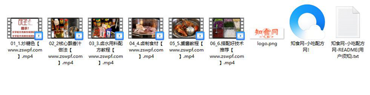 图片[2]-pf079、尹师傅飘香卤肉技术配方视频教程-知食网