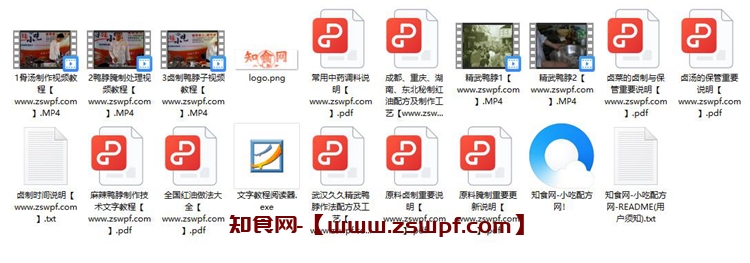 图片[2]-pf080、于师傅麻辣味精武鸭脖全套技术配方视频教程-知食网