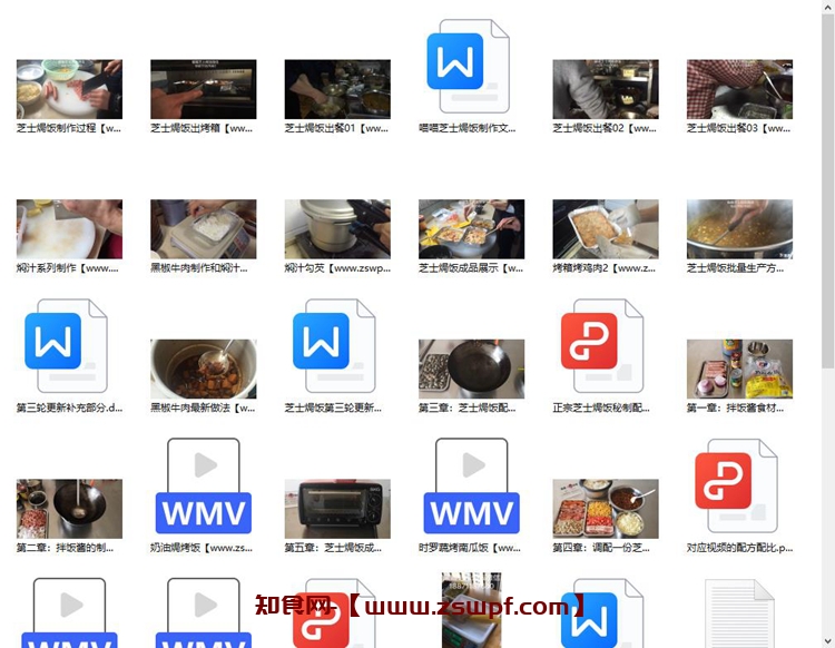 图片[2]-pf102、3个芝士焗饭技术配方视频教程-知食网