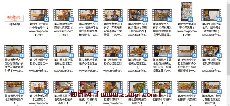 图片[2]-pf112、传统老面杭州小笼包技术配方视频教程-知食网