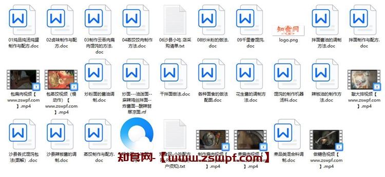 图片[2]-pf156、沙县小吃全套技术配方视频教程-知食网
