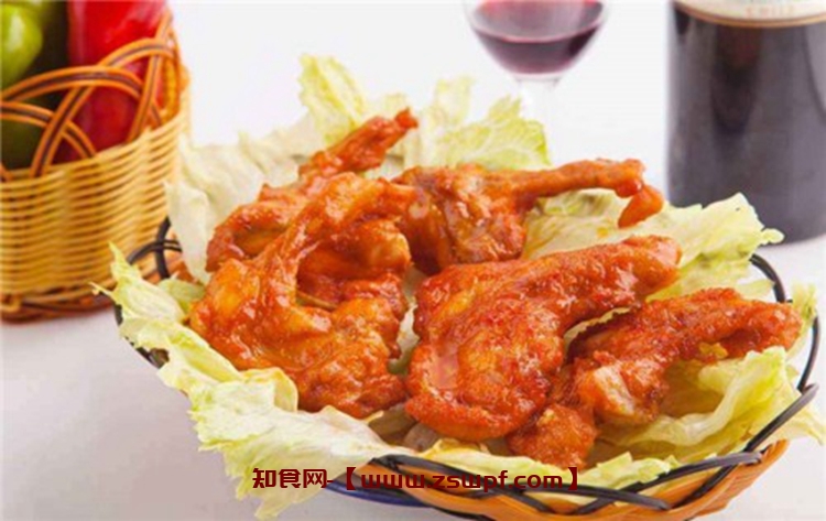 pf327、4个油炸鸡锁骨技术配方视频教程-知食网